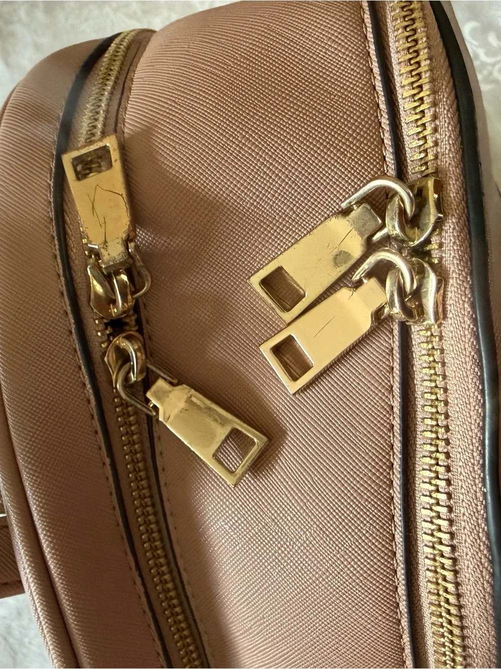 Classic Blush Pink Women’s Mini Backpack